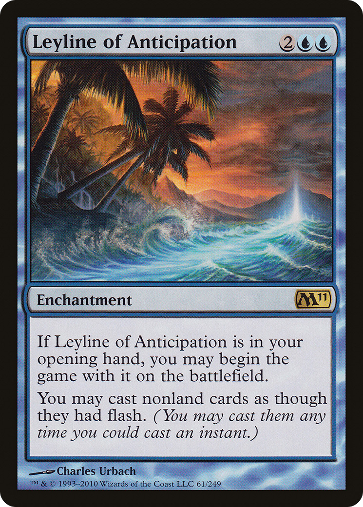 Leyline of Anticipation (M11-061) [Magic 2011]