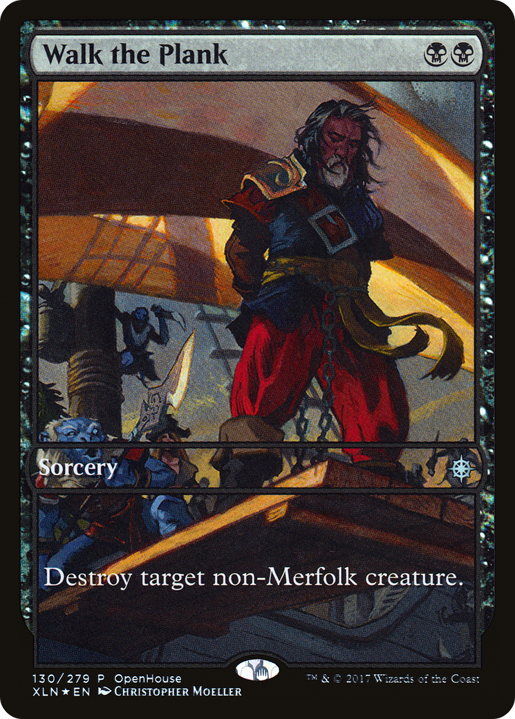 Walk the Plank (OHP-130) [Ixalan Promos] Foil