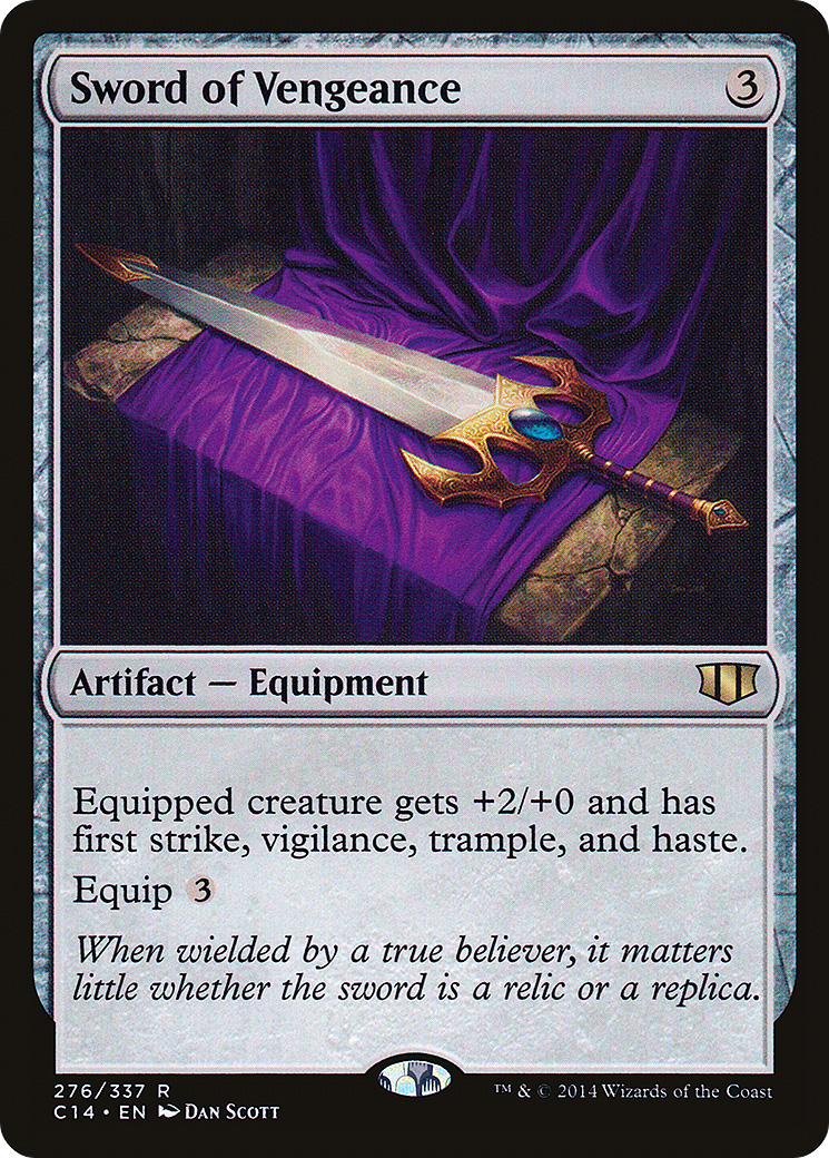 Sword of Vengeance (C14-276) [Commander 2014]
