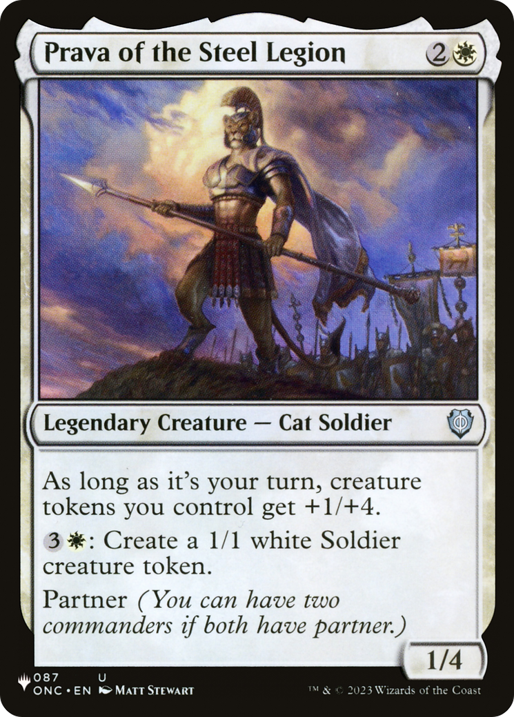 Prava of the Steel Legion (LIST-ONC-87) [The List]
