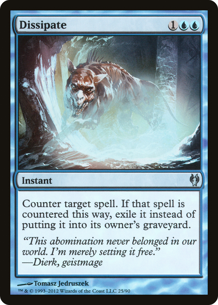 Dissipate (DDJ-025) [Duel Decks: Izzet vs. Golgari]