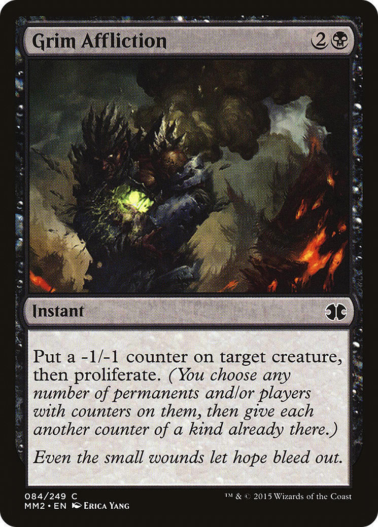 Grim Affliction (MM2-084) [Modern Masters 2015]