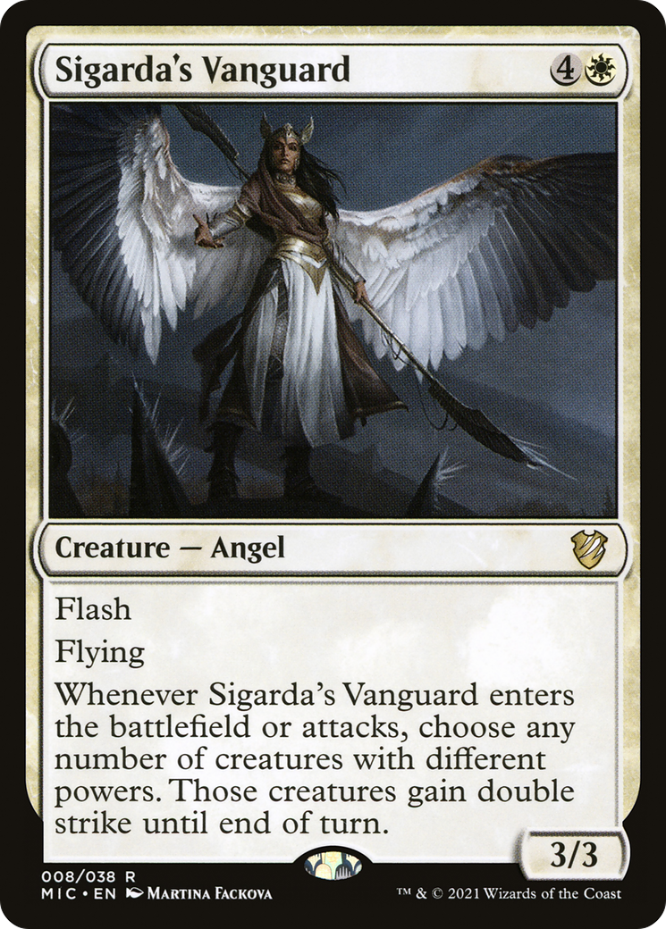 Sigarda's Vanguard (MIC-008) [Midnight Hunt Commander]