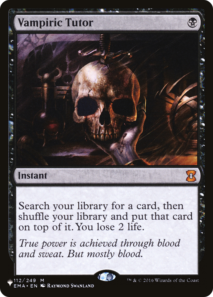 Vampiric Tutor (LIST-EMA-112) [The List]