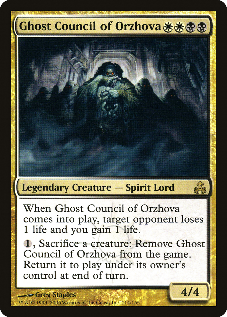 Ghost Council of Orzhova (GPT-114) [Guildpact]