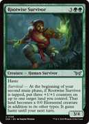 Rootwise Survivor (DSK-196) [Duskmourn: House of Horror]