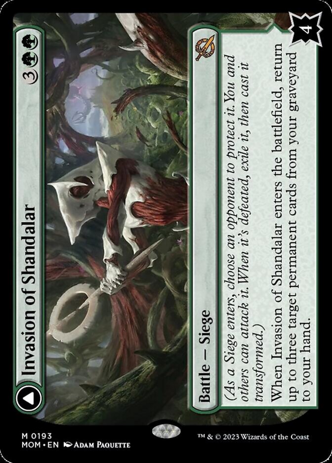 Invasion of Shandalar // Leyline Surge (MOM-193) [March of the Machine]