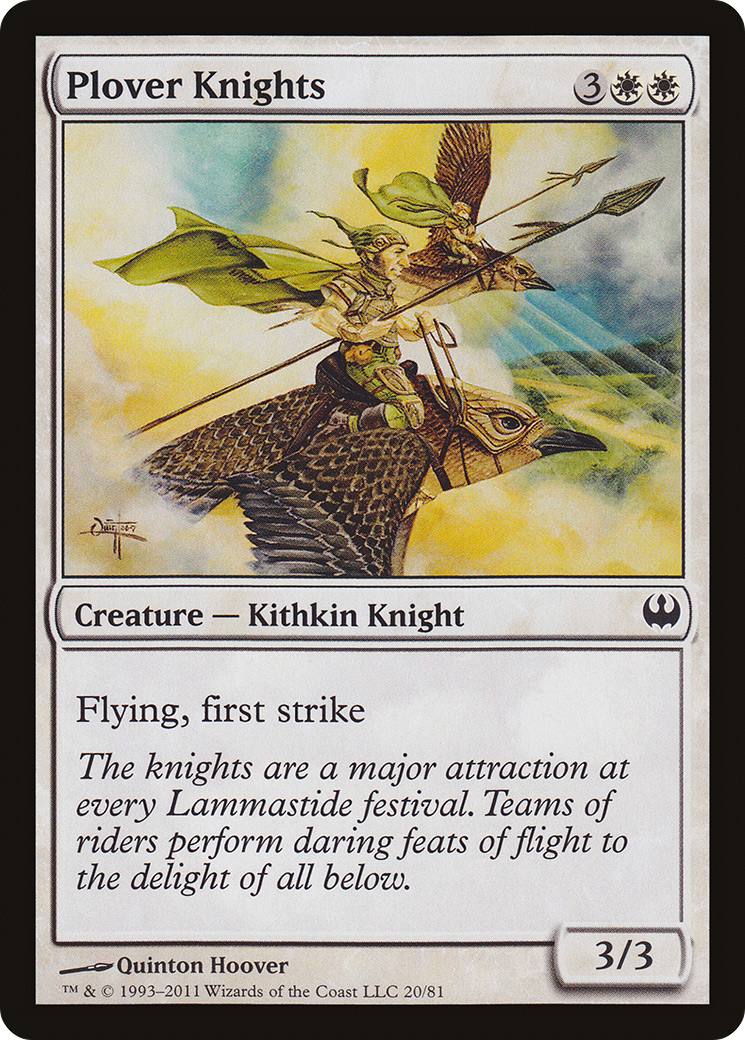 Plover Knights (DDG-020) [Duel Decks: Knights vs. Dragons]