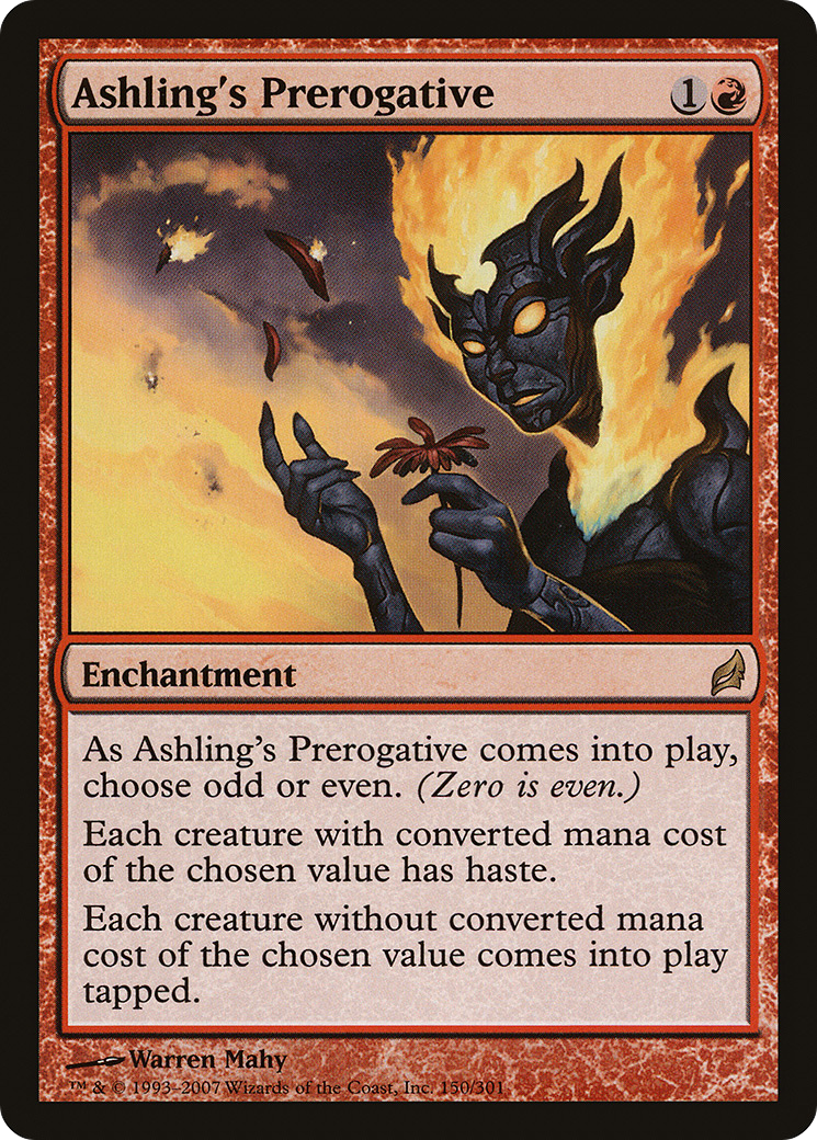 Ashling's Prerogative (LRW-150) [Lorwyn]