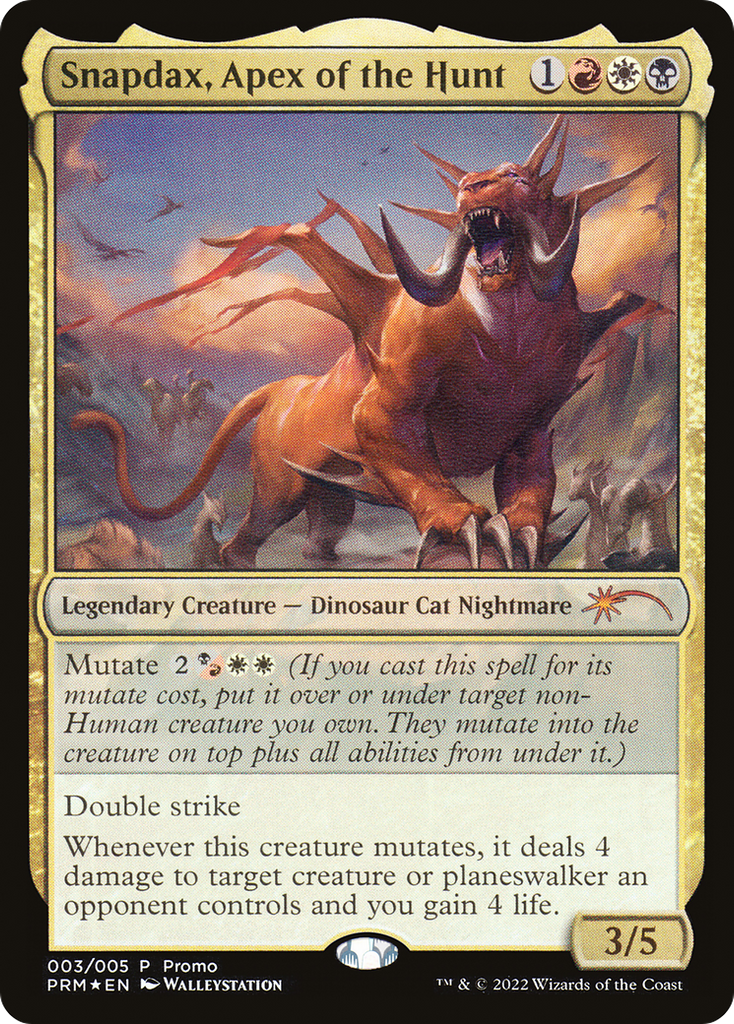 Snapdax, Apex of the Hunt (UMP-003) [Year of the Tiger 2022] Foil