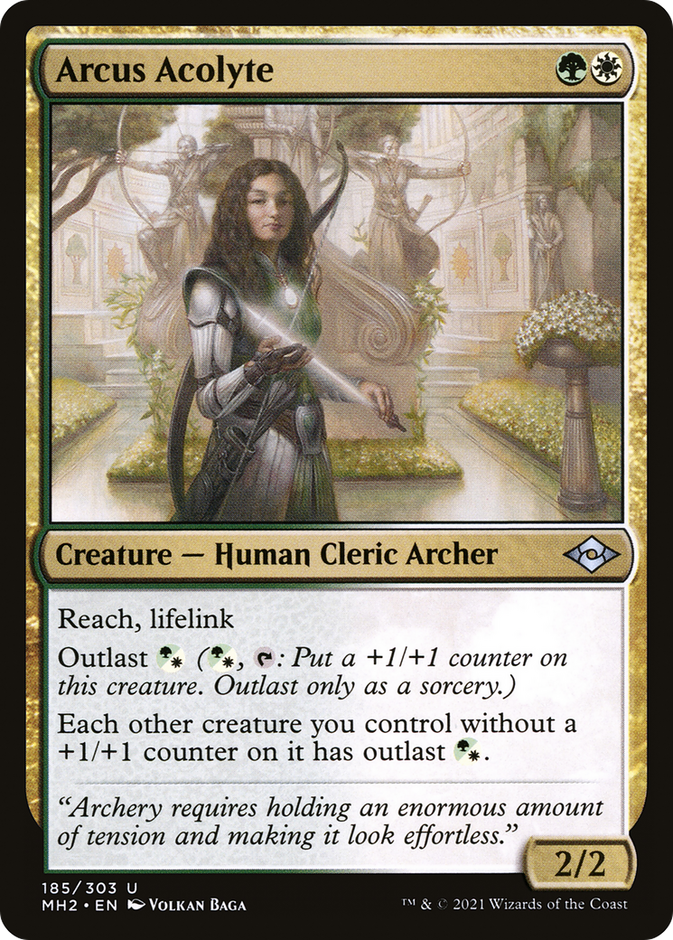 Arcus Acolyte (MH2-185) [Modern Horizons 2] Foil