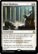 Blind Obedience (RVR-009) [Ravnica Remastered]