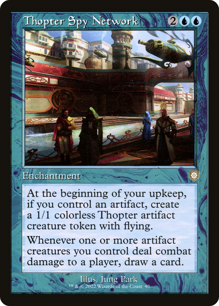 Thopter Spy Network (Retro Frame) (BRC-097) [The Brothers' War Commander]