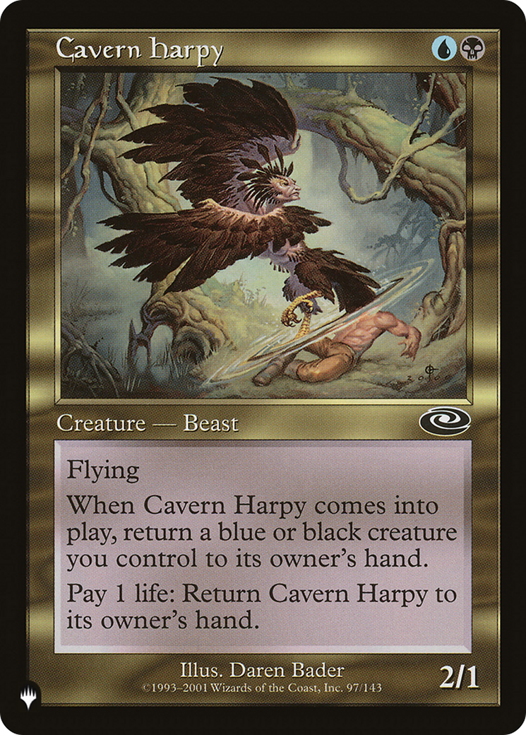Cavern Harpy (LIST-PLS-97) [The List]