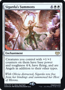 Sigarda's Summons (PRE-036) [Innistrad: Crimson Vow Promos] Foil