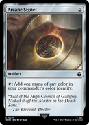 Arcane Signet (WHO-239) [Doctor Who]