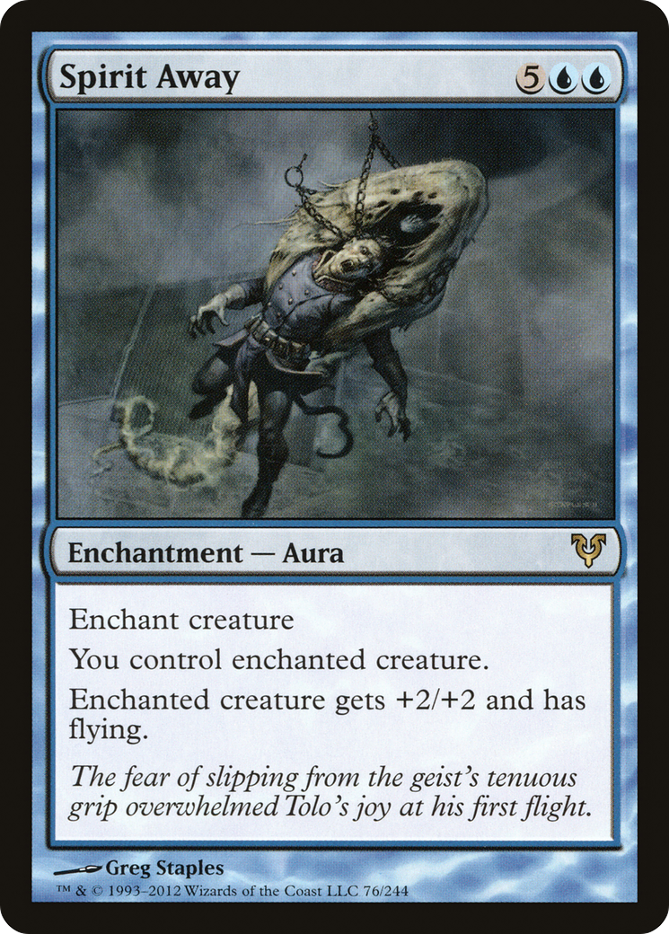 Spirit Away (AVR-076) [Avacyn Restored] Foil