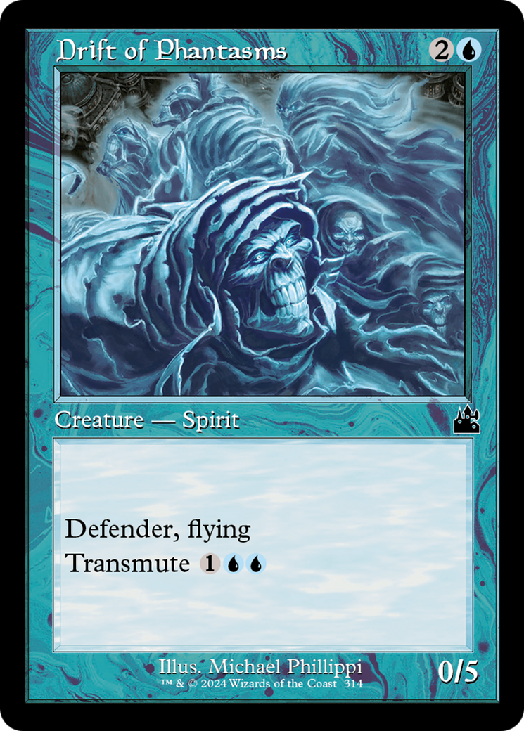 Drift of Phantasms (RVR-314) [Ravnica Remastered] Foil