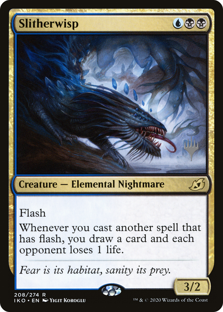 Slitherwisp (PPIKO-208P) [Promo Pack: Ikoria: Lair of Behemoths Promos]