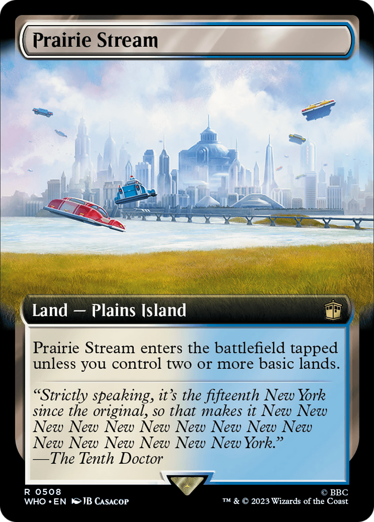 Prairie Stream (WHO-508) [Doctor Who]: (Extended Art) Foil
