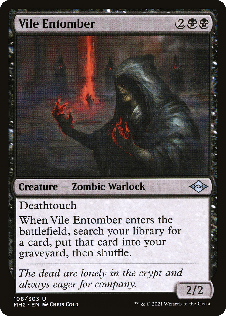 Vile Entomber (MH2-108) [Modern Horizons 2] Foil