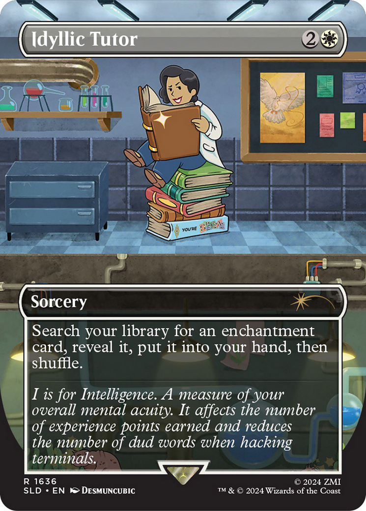 Idyllic Tutor (SLD-1636) [Secret Lair Drop] (Borderless)