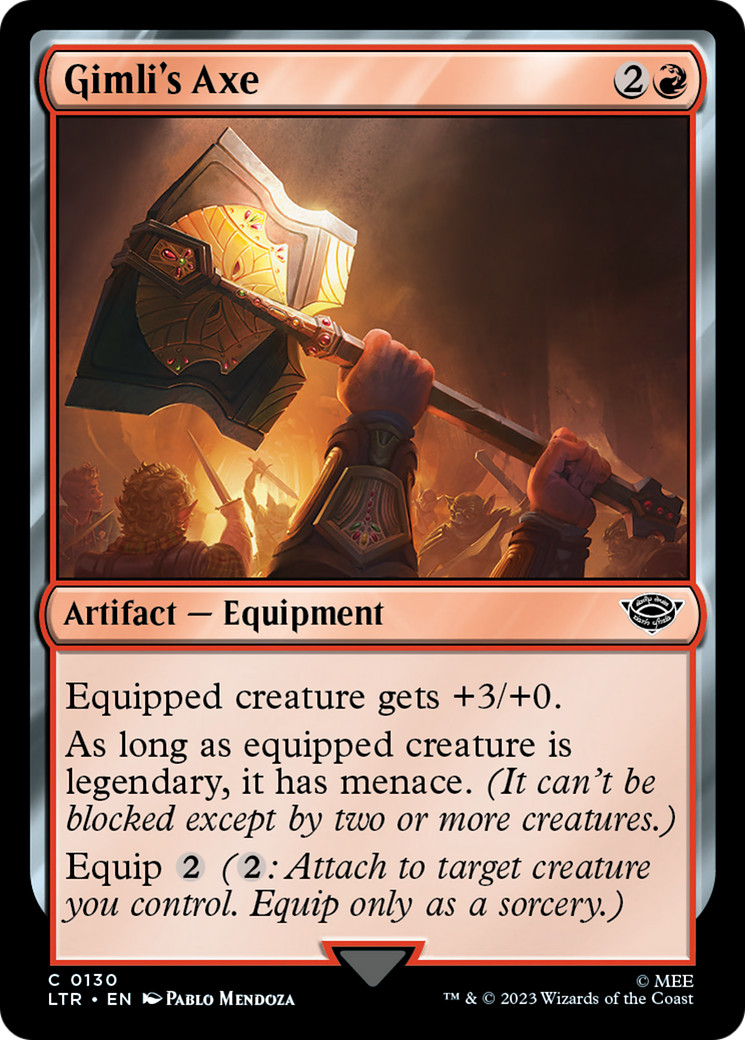 Gimli's Axe (LTR-130) [The Lord of the Rings: Tales of Middle-earth]