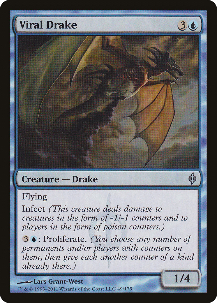 Viral Drake (NPH-049) [New Phyrexia] Foil
