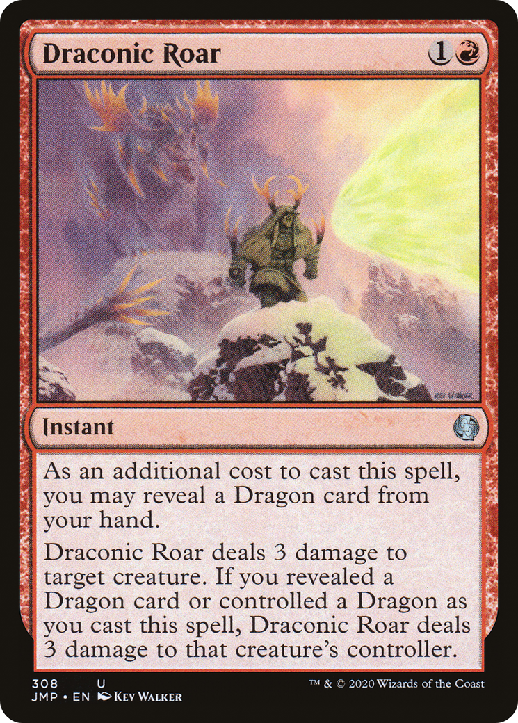 Draconic Roar (JMP-308) [Jumpstart]
