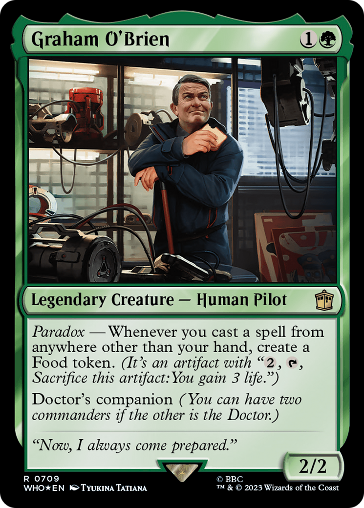 Graham O'Brien (WHO-709) [Doctor Who] Foil