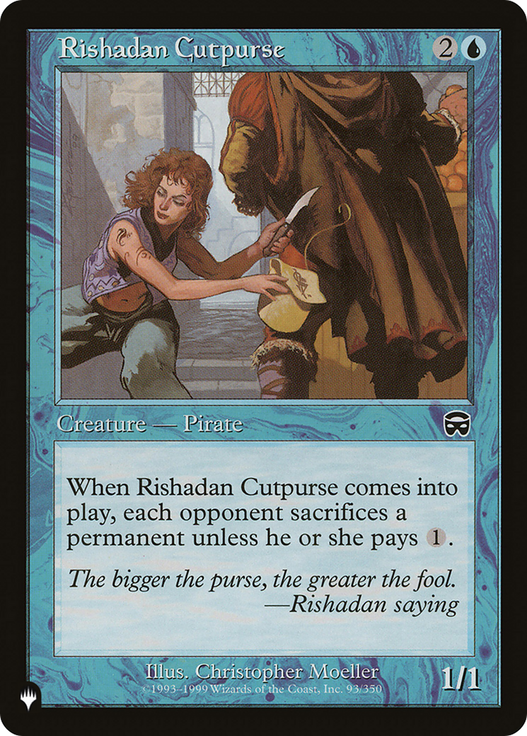 Rishadan Cutpurse (LIST-MMQ-93) [The List]