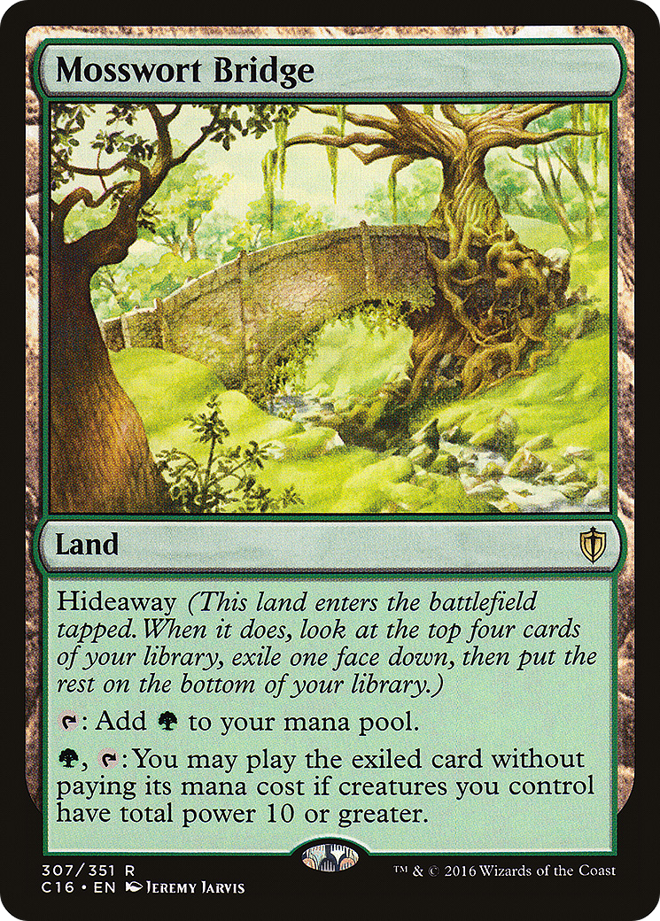 Mosswort Bridge (C16-307) [Commander 2016]