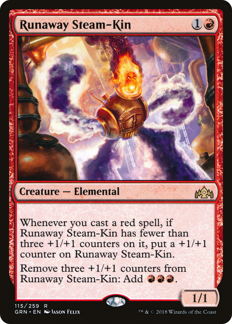 Runaway Steam-Kin (GRN-115) [Guilds of Ravnica]