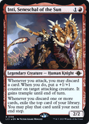 Inti, Seneschal of the Sun (PRE-156) [The Lost Caverns of Ixalan Promos] Foil