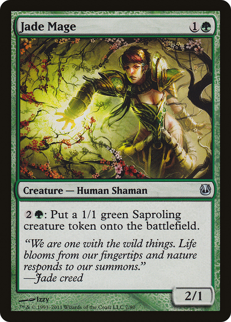 Jade Mage (DDH-007) [Duel Decks: Ajani vs. Nicol Bolas]