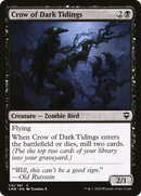 Crow of Dark Tidings (CMR-115) [Commander Legends]