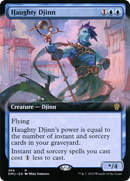 Haughty Djinn (Extended Art) (DMU-394) [Dominaria United]