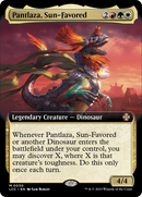 Pantlaza, Sun-Favored (LCC-030) [The Lost Caverns of Ixalan Commander]: (Extended Art)