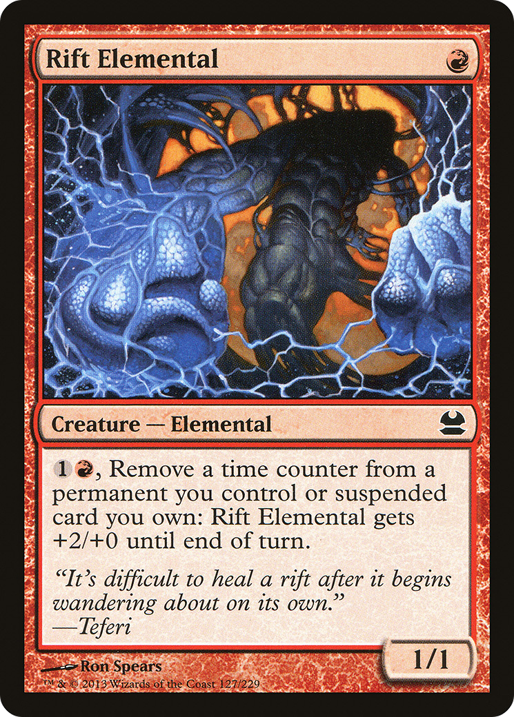 Rift Elemental (MMA-127) [Modern Masters] Foil