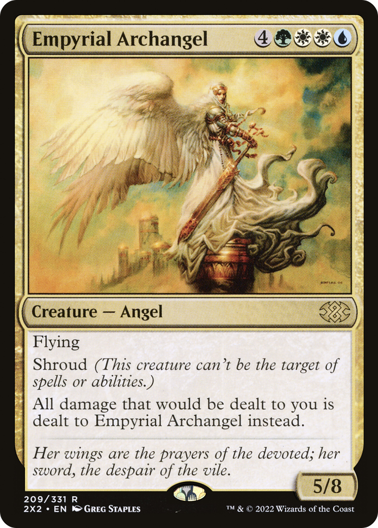 Empyrial Archangel (2X2-209) [Double Masters 2022] Foil
