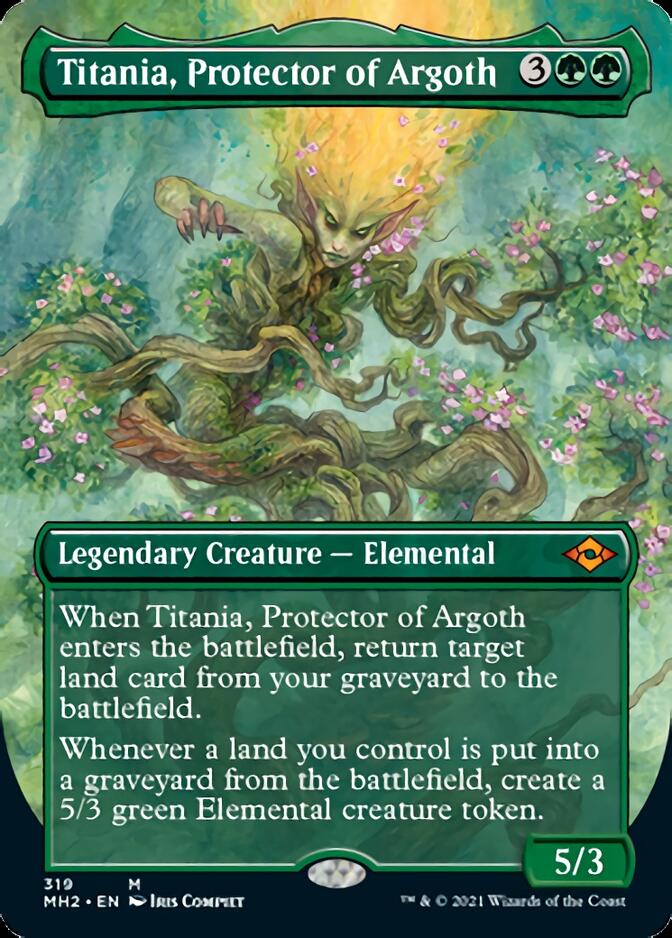 Titania, Protector of Argoth (MH2-319) [Modern Horizons 2] (Borderless)