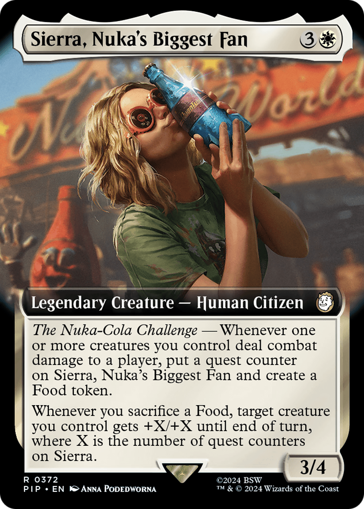 Sierra, Nuka's Biggest Fan (PIP-372) [Fallout]: (Extended Art)