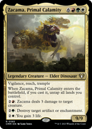 Zacama, Primal Calamity (CMM-365) [Commander Masters] Foil