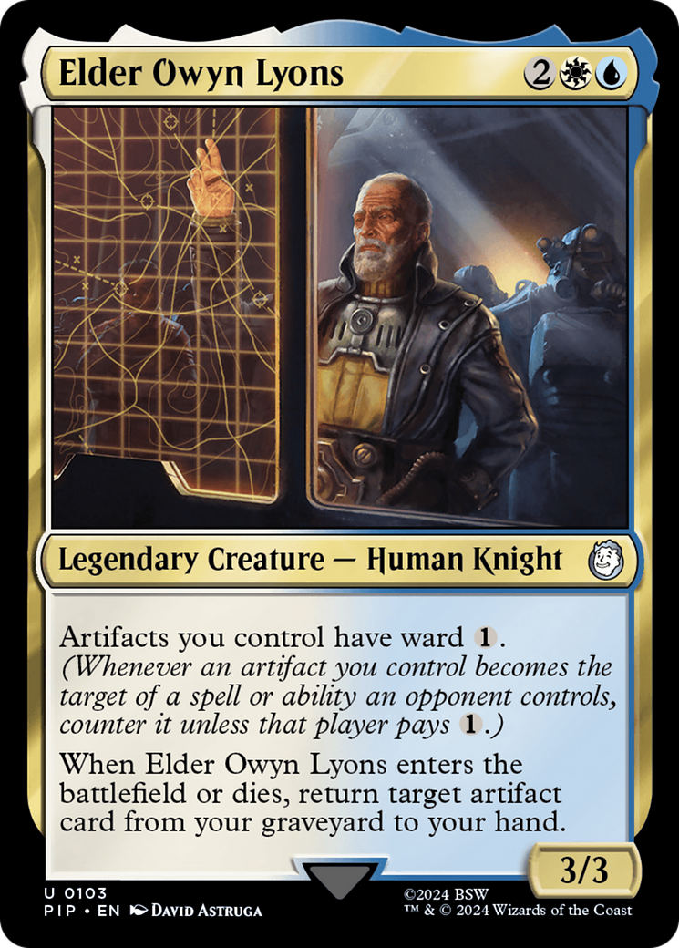 Elder Owyn Lyons (PIP-103) [Fallout] Foil