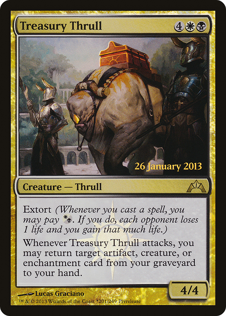 Treasury Thrull (PRE-201★) [Gatecrash Promos] Foil