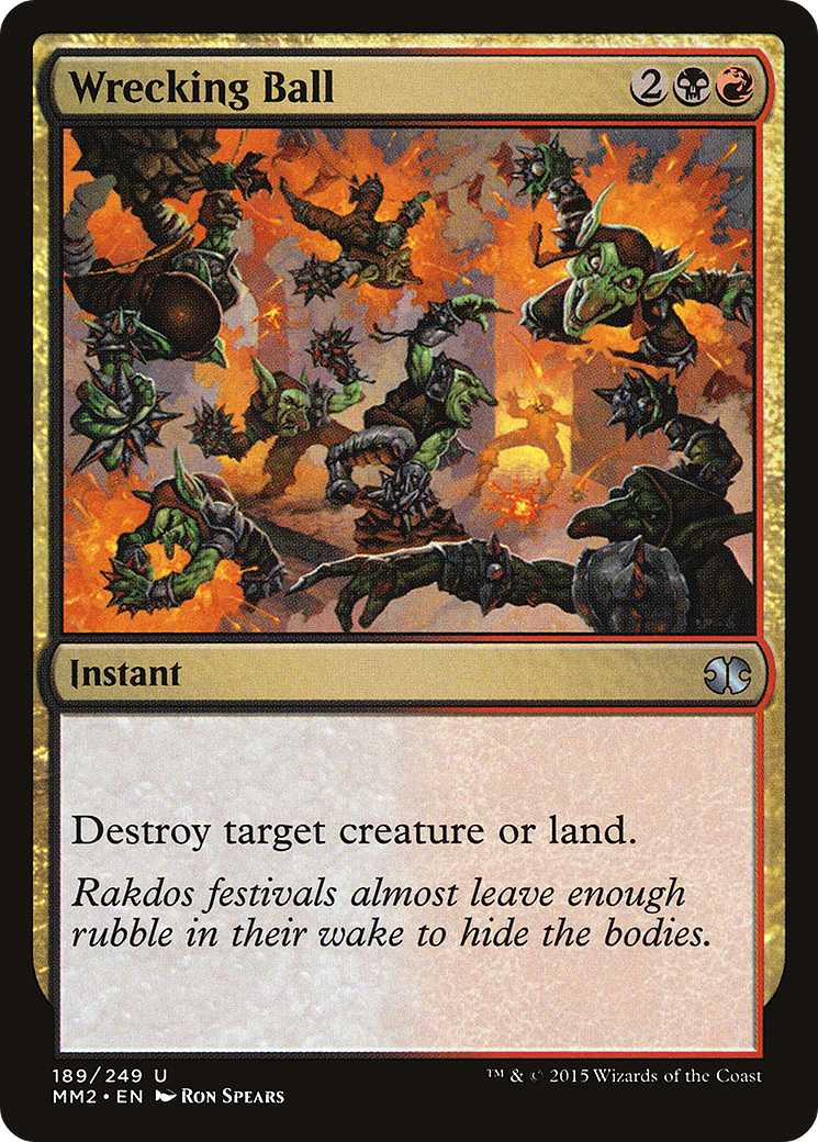 Wrecking Ball (MM2-189) [Modern Masters 2015]