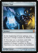 Aether Vial (V10-001) [From the Vault: Relics] Foil