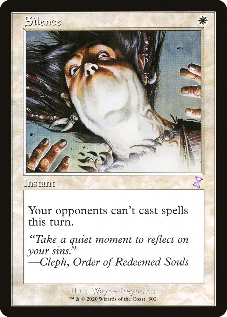 Silence (TSR-302) [Time Spiral Remastered] Foil