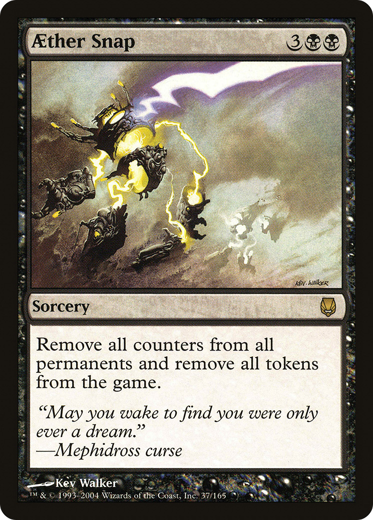 Aether Snap (DST-037) [Darksteel]