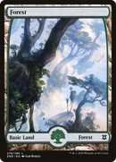 Forest (ZNR-278) [Zendikar Rising]: (Full Art) Foil